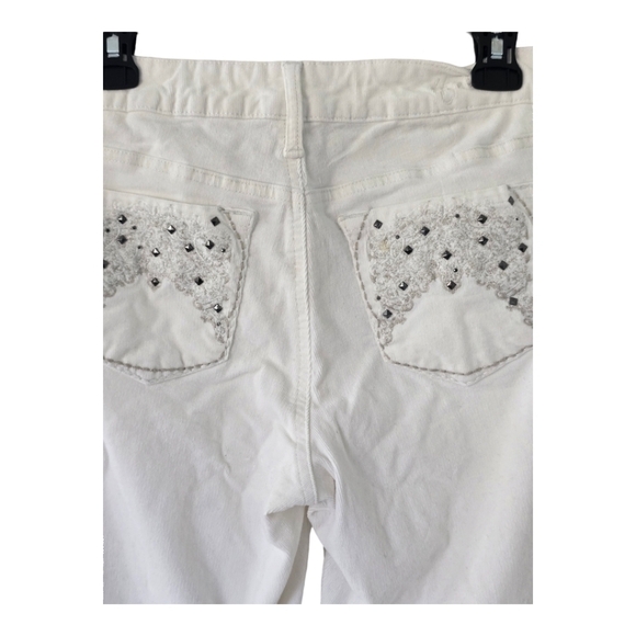 Hydrolic jeans women's,color white straight leg in size 10 - Picture 6 of 15